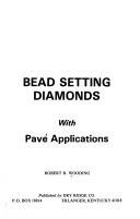 Bead setting diamonds with pavé applications
