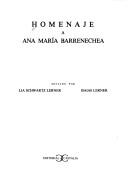 Homenaje a Ana María Barrenechea