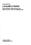 Lohnpolitik im Betrieb