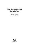 The economics of social care
