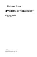 Opvoeding in volkse geest
