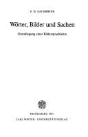 Wörter, Bilder und Sachen