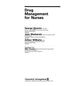 Drug management for nurses