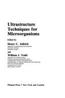 Ultrastructure techniques for microorganisms