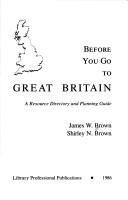 Before you go to Great Britain