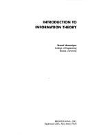 Introduction to information theory