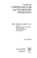 Fundamental cardiovascular and pulmonary physiology