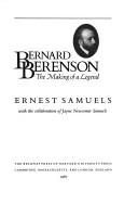 Bernard Berenson, the making of a legend