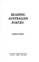 Reading Australian poetry