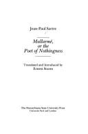 Mallarmé, or, The poet of nothingness