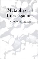 Metaphysical investigations