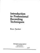 Introduction to professional recording techniques