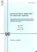 Conscientious objection to military service