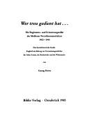 Wer treu gedient hat--
