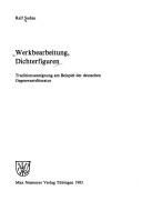 Werkbearbeitung, Dichterfiguren
