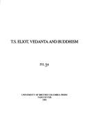T.S. Eliot, Vedanta, and Buddhism