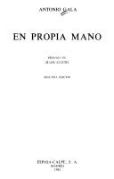 En propia mano