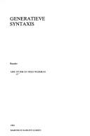Generatieve syntaxis