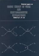 Selected papers on gauge theory of weak and electromagnetic interactions