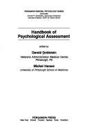 Handbook of psychological assessment