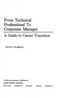 Fromtechnical professional to corporate manager