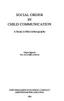 Social order in child communications