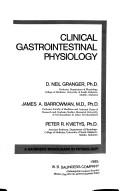 Clinical gastrointestinal physiology