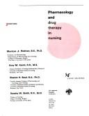 Pharmacology and drug therapy in nursing
