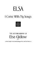 Elsa, I come with my songs