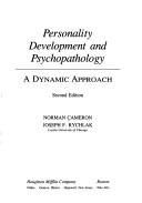 Personality development and psychopathology