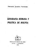 Geografía humana y política de Bolivia