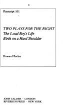 Two plays for the right