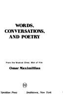 Words, conversations, and poetry