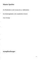 Die Wirklichkeit in der Literatur des 20. Jahrhunderts ; Der Freiheitsgedanke in der europäischen Literatur
