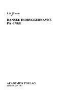 Danske indbyggernavne på -inge