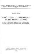 Liryka Teofila Lenartowicza wobec pieśni ludowej