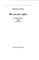 Wer uns jetzt regiert