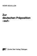 Zur deutschen Präposition "auf"