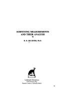 Surveying measurements and their analysis