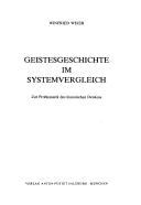 Geistesgeschichte im Systemvergleich