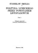 Polityka Lubeckiego przed powstaniem listopadowym