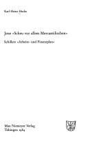 Jene "Scheu vor allem Mercantilischen"