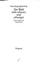 Der Wald steht schwarz und schweiget