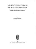 Mehrfachbestattungen im Westhallstattkreis
