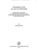 Konfession und Alltag in Oppenheim