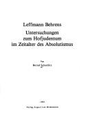 Leffmann Behrens
