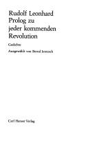 Prolog zu jeder kommenden Revolution