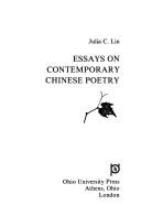 Essays on contemporary Chinese Poetry