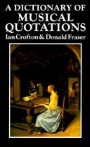 A dictionary of musical quotations
