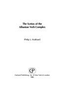 The syntax of the Albanian verb complex